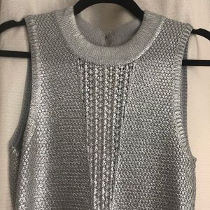 Ark & Co sliver light knit dress